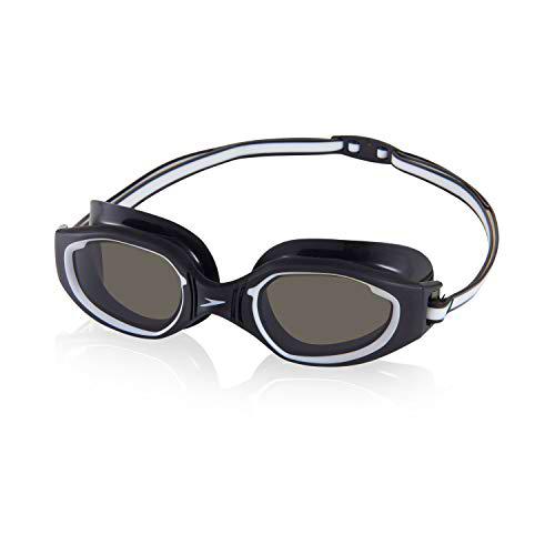Speedo Gafas de natación unisex para adultos, Hydro Comfort