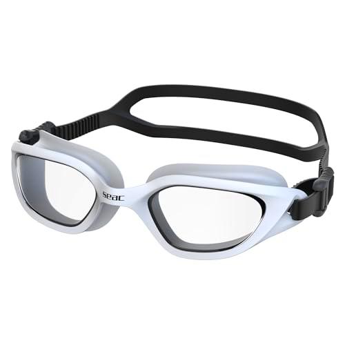 SEAC Mood, Gafas de natación con Lentes de policarbonato antirrayaduras y antivaho