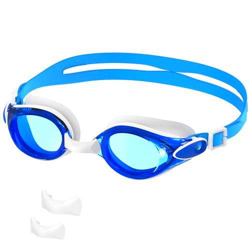 Ambienden Gafas Natacion Hombre/Mujer, Antivaho Impermeables Resistentes A Los Rayos UV Gafas Piscina Unisex