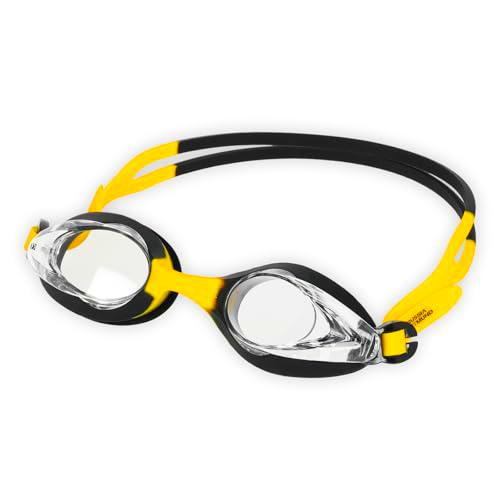 Borussia Dortmund Gafas de natación para niños de 6 a 12 años