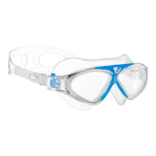 SALVIMAR Freedom - Gafas de silicona para adulto, color azul claro