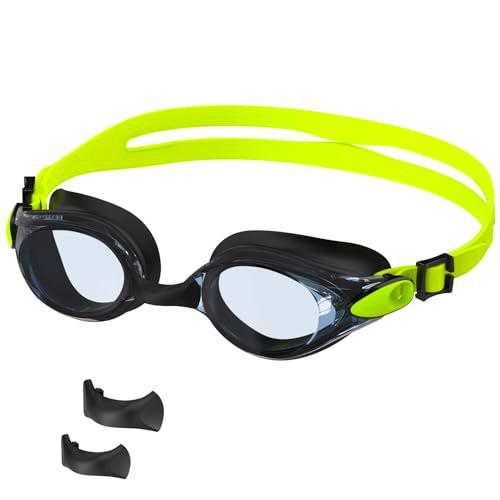 Ambienden Gafas Natacion Hombre/Mujer, Antivaho Impermeables Resistentes A Los Rayos UV Gafas Piscina Unisex